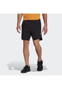 Adidas - Spodenki krótkie treningowe męskie adidas AEROREADY. Kolor: czarny. Materiał: poliester. Długość: krótkie