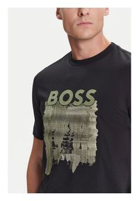 BOSS T-Shirt C-Thompson 214 50543916 Czarny Regular Fit. Kolor: czarny. Materiał: bawełna #6