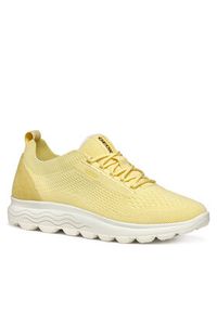 Geox Sneakersy D Spherica D15NUA 06K22 C2004 Żółty. Kolor: żółty. Materiał: materiał #3