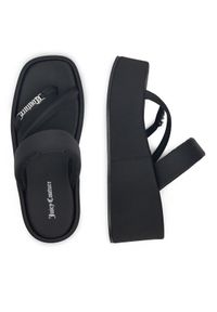 Juicy Couture Japonki WSS21515-01 Czarny. Kolor: czarny. Materiał: materiał #1