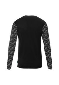 UHLSPORT - Koszulka bramkarska z długim rękawem Uhlsport Progressive. Kolor: czarny, biały, wielokolorowy. Długość rękawa: długi rękaw. Długość: długie. Sport: piłka nożna