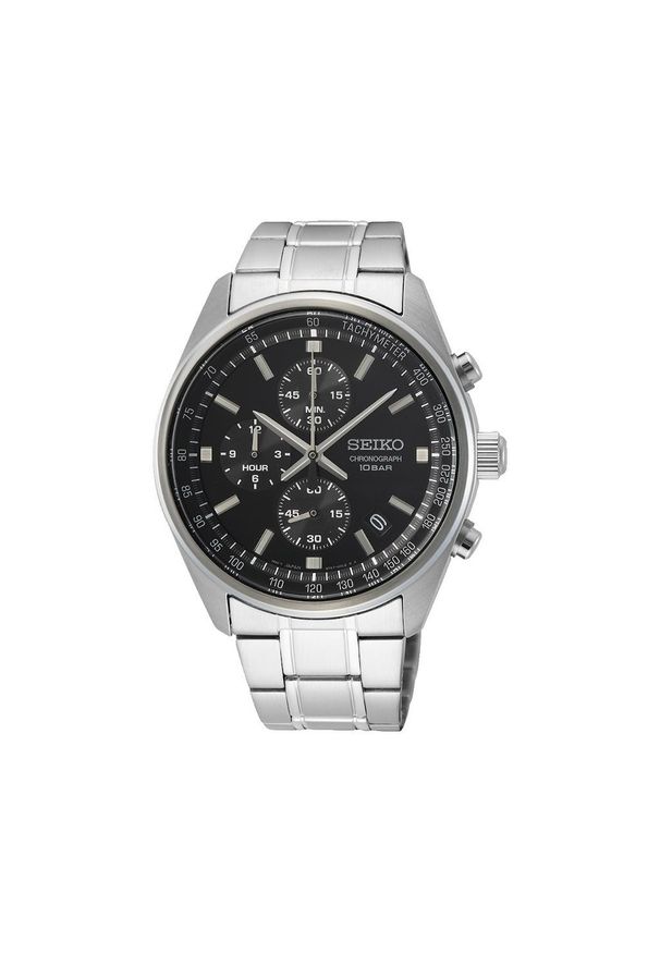 Seiko - SEIKO RABAT ZEGAREK Chronograph SSB379P1. Styl: sportowy
