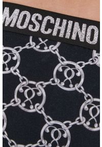 Moschino Underwear Figi kolor srebrny. Kolor: srebrny #3