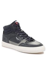 Pepe Jeans Sneakersy PMS31003 Granatowy. Kolor: niebieski #4