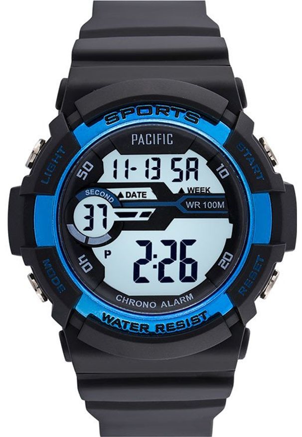 Pacific - Zegarek PACIFIC sportowy HAWK- 357G-05. Styl: sportowy