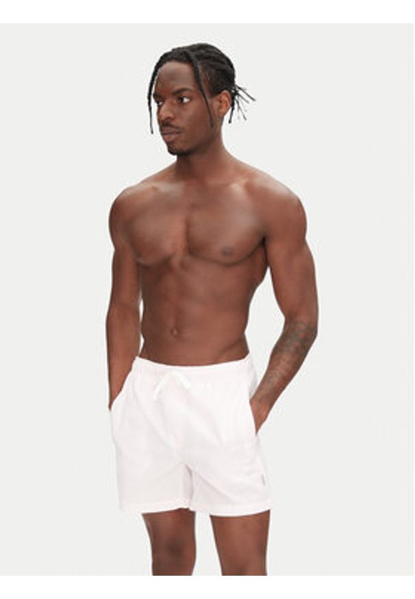 Only & Sons Szorty kąpielowe Ted 22021841 Różowy Regular Fit. Kolor: różowy. Materiał: bawełna