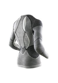 Koszulka termoaktywna X-Bionic Apani Merino I100465. Materiał: skóra, materiał, wełna. Wzór: ze splotem