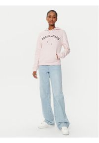 Guess Jeans Bluza W5RQ17 K68I4 Beżowy Regular Fit. Kolor: beżowy. Materiał: bawełna #3