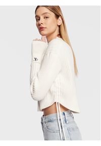 Calvin Klein Jeans Sweter J20J220708 Écru Regular Fit. Materiał: bawełna #3