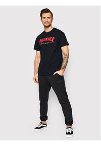 Thrasher T-Shirt Godzilla Czarny Regular Fit. Kolor: czarny. Materiał: bawełna #3