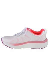 skechers - Buty do biegania damskie, Skechers Max Cushioning Delta. Kolor: biały