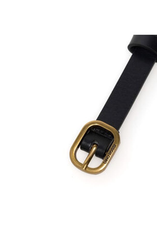 Gino Rossi Pasek Damski BLYL23006 Czarny. Kolor: czarny. Materiał: skóra