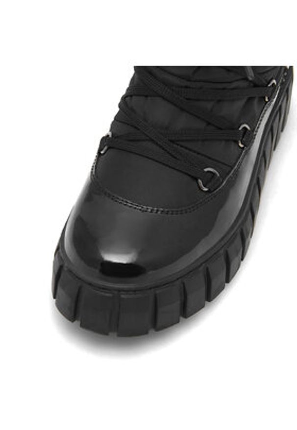 Sergio Bardi Botki WI23-C1025-02SB Czarny. Kolor: czarny. Materiał: materiał