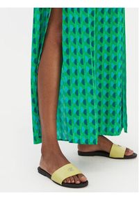 Seafolly Spodnie materiałowe Sorrento 55573-PA Zielony Wide Leg. Kolor: zielony. Materiał: wiskoza #3