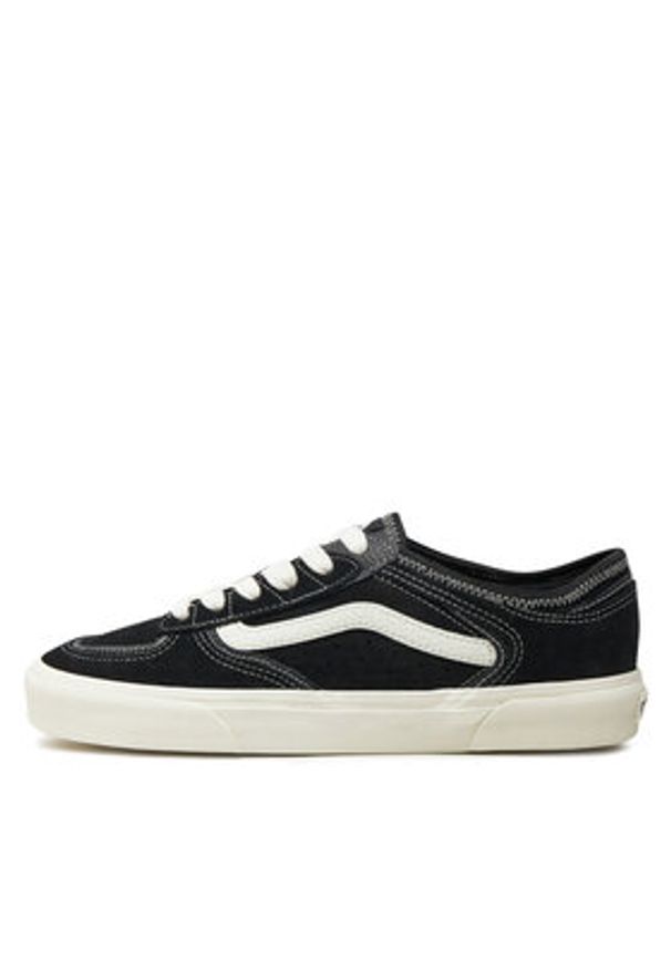 Vans Tenisówki Rowley Classic VN0009QJBPT1 Czarny. Kolor: czarny. Materiał: zamsz, skóra
