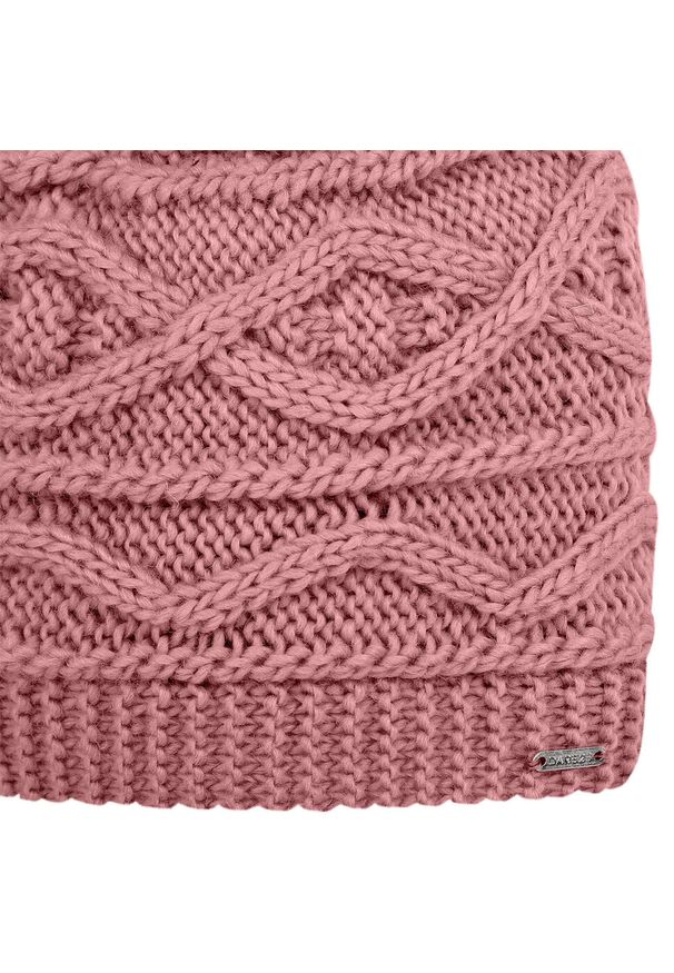 DARE 2B - Czapka Damska Pompon Remind II. Kolor: czerwony, wielokolorowy, różowy. Sezon: zima. Styl: sportowy