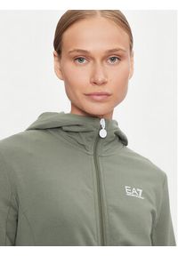 EA7 Emporio Armani Bluza 6DTM10 TJZEZ Zielony Regular Fit. Kolor: zielony. Materiał: bawełna #3