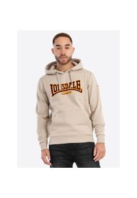 Bluza z kapturem Lonsdale Classic Ll002. Typ kołnierza: kaptur. Kolor: beżowy #1