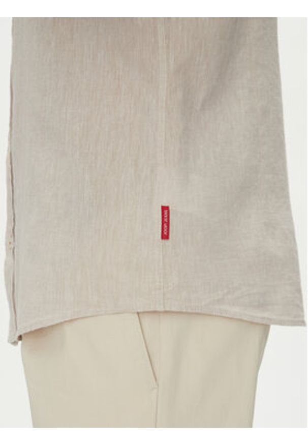 JOOP! Jeans Koszula 15 JJSH-92Hanson2K-W 30045977 Beżowy Regular Fit. Kolor: beżowy. Materiał: bawełna