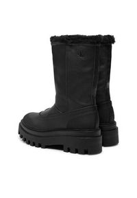 Calvin Klein Jeans Śniegowce Flatform Chelsea Boot Padded YW0YW01558 Czarny. Kolor: czarny. Materiał: skóra #3