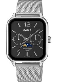 Zegarek Casio Zegarek męski Casio MTP-M305M-1AVER srebrny. Kolor: srebrny #1