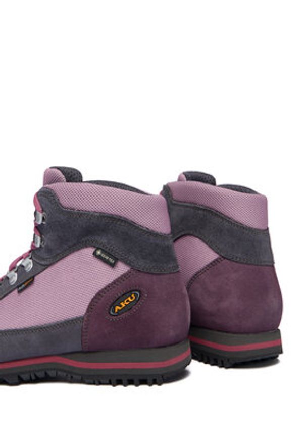 Aku Trekkingi Ultralight Micro Gtx GORE-TEX 365.10 Różowy. Kolor: różowy. Materiał: skóra, zamsz. Wzór: kolorowy