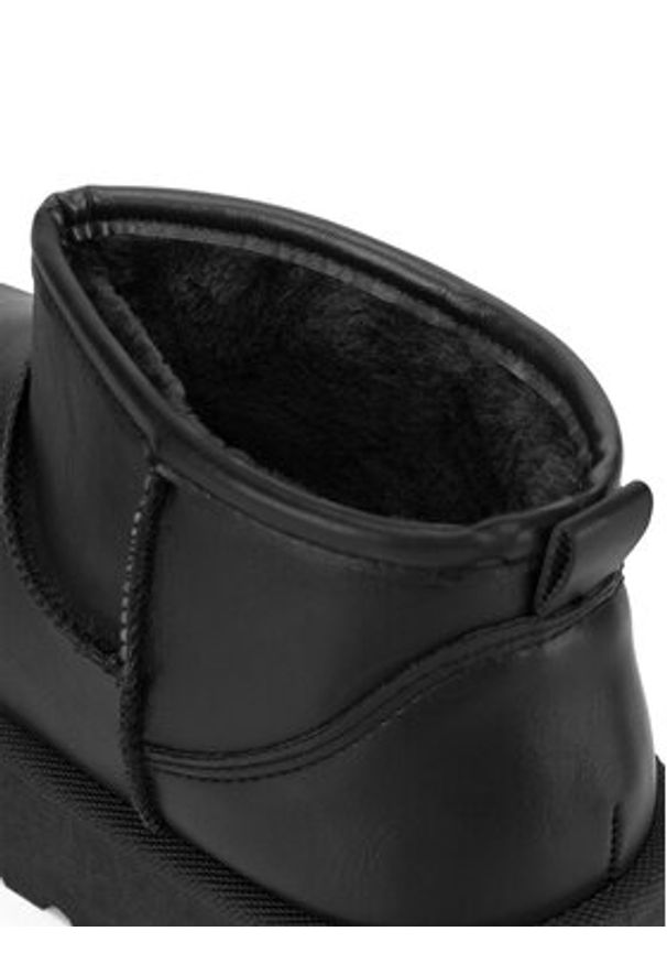 Jenny Fairy Śniegowce WSX23-19 Czarny. Kolor: czarny. Materiał: materiał