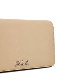 Karl Lagerfeld - KARL LAGERFELD Torebka A1W32107 Beżowy. Kolor: beżowy. Materiał: skórzane #4