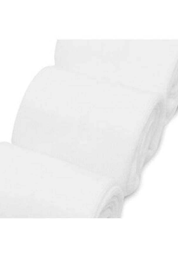 Reebok Skarpety długie R0258-SS24 (3-pack) Biały. Kolor: biały. Materiał: bawełna