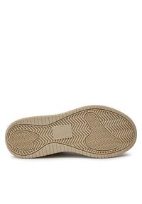 Tommy Jeans Sneakersy Tjw Retro Basket Flatform Ess EN0EN02506 Beżowy. Kolor: beżowy