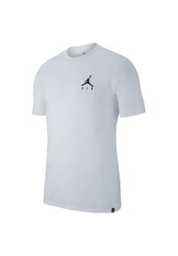 Koszulka sportowa męska Nike Air Jordan Jumpman Embroidered Tee. Kolor: biały. Długość rękawa: krótki rękaw. Długość: krótkie #1