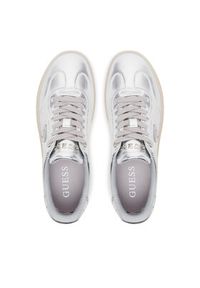 Guess Sneakersy FLJJAZLEM12 Srebrny. Kolor: srebrny. Materiał: skóra #3