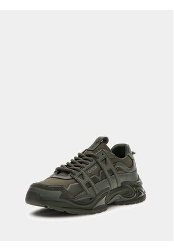Guess Sneakersy 178419 Zielony. Kolor: zielony