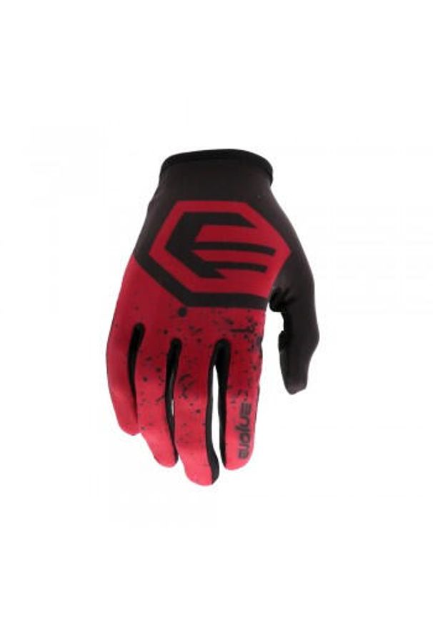 EVOLVE - Rękawice Evolve splatter. Kolor: czerwony, czarny, wielokolorowy. Materiał: materiał. Sport: kolarstwo