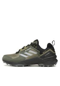 Adidas - adidas Trekkingi Terrex Swift R3 GORE-TEX HR1312 Zielony. Kolor: zielony. Materiał: mesh, materiał. Technologia: Gore-Tex. Model: Adidas Terrex. Sport: turystyka piesza #5