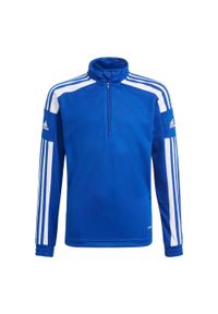 Adidas - Bluza adidas Squadra 21 Jr. Kolor: wielokolorowy, biały, niebieski