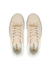 Liu Jo Sneakersy Kiki 01 BF5063 PX026 Beżowy. Kolor: beżowy. Materiał: skóra #4