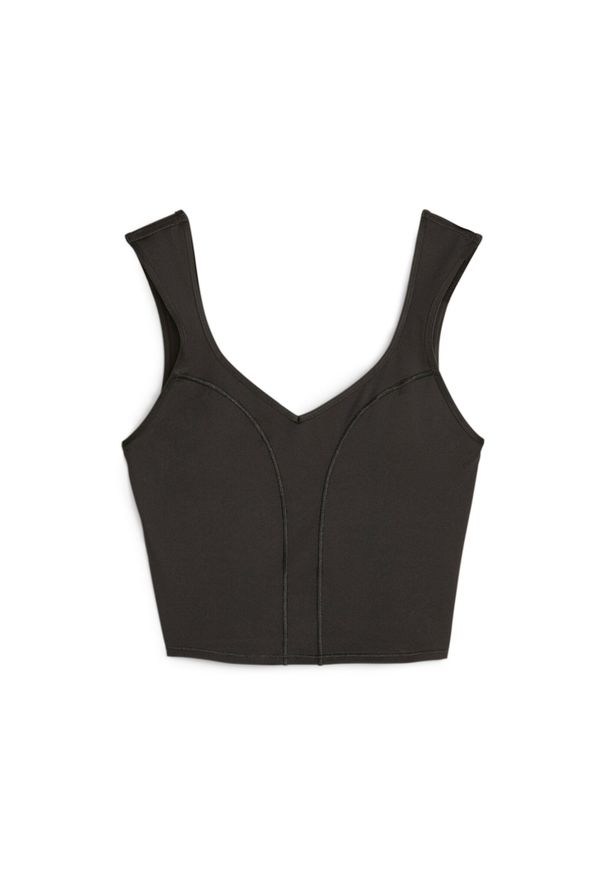 Top Sportowy Damski Puma Eversculpt Built In. Kolor: czarny. Styl: sportowy