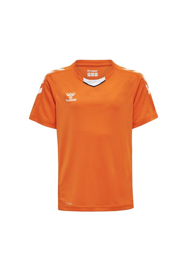 Koszulka dziecięca Hummel hmlCORE XK. Kolor: żółty, wielokolorowy, pomarańczowy. Sport: fitness, piłka nożna