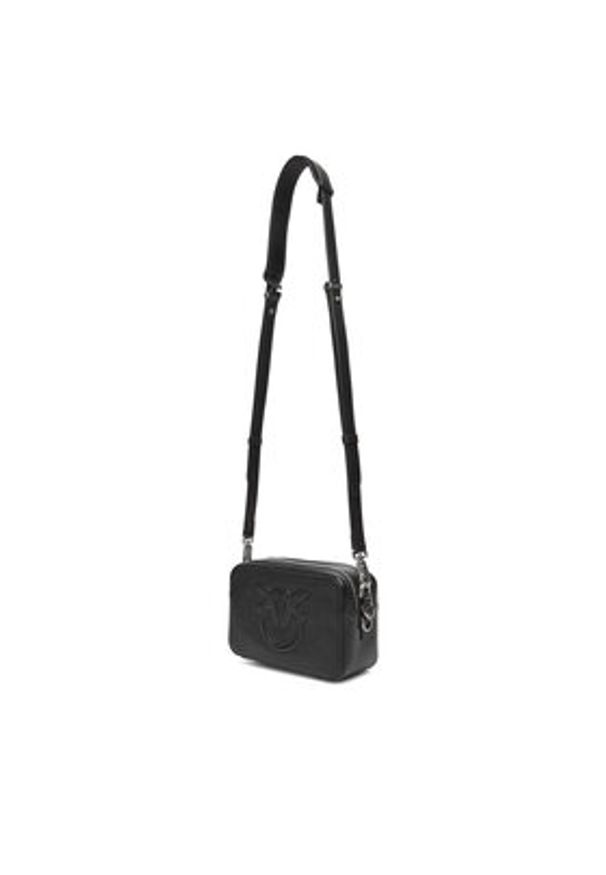 Pinko - PINKO Torebka Carrie Camera Bag Classic PE 25 PLTT 104336 A26J Czarny. Kolor: czarny. Materiał: skórzane