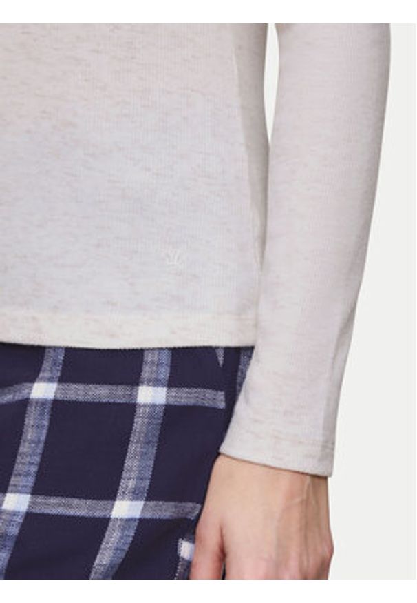 Triumph Koszulka piżamowa Mix&Match 10225031 Écru Regular Fit. Materiał: syntetyk