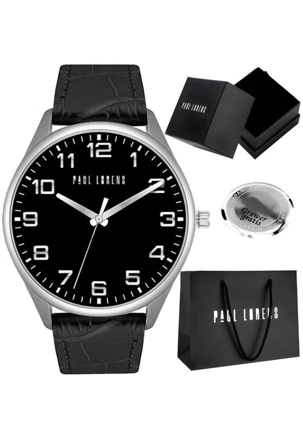 Zegarek męski Paul Lorens BANGIO-PROF Z GRAWEREM