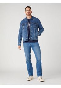 Wrangler - WRANGLER TEXAS SLIM SPODNIE MĘSKIE EASY DAYS W12SHN42M