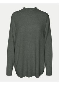 Vero Moda Sweter Plaza 10290784 Zielony Loose Fit. Kolor: zielony. Materiał: syntetyk #5
