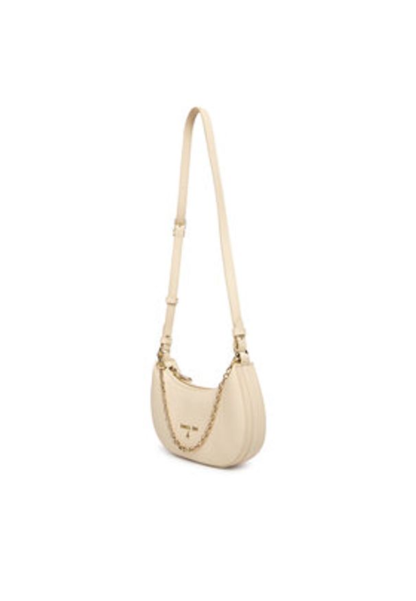 Patrizia Pepe Torebka 8B0309/L001-W405 Écru. Kolor: kremowy. Materiał: skórzane