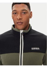 Napapijri Polar T-Dergana NP0A88V1 Zielony Regular Fit. Kolor: zielony. Materiał: syntetyk