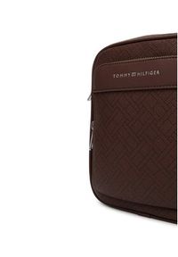 TOMMY HILFIGER - Tommy Hilfiger Saszetka Th Flag Monogram Mini Reporter AM0AM14138 Brązowy. Kolor: brązowy. Materiał: skóra #2