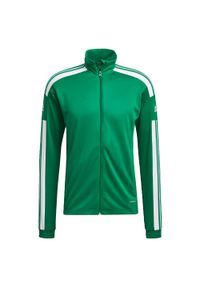 Adidas - Bluza piłkarska męska adidas Squadra 21 Training. Kolor: wielokolorowy, zielony, biały. Sport: piłka nożna