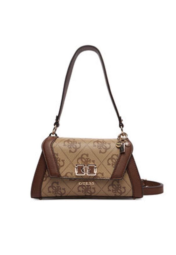 Guess Torebka Karnilla HWOS99 01190 Brązowy. Kolor: brązowy. Materiał: skórzane