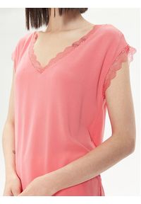 only - ONLY Bluzka Jasmina 15252241 Różowy Regular Fit. Kolor: różowy. Materiał: wiskoza #4